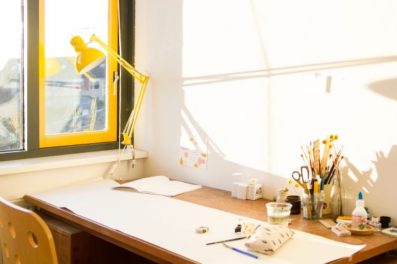 happy acorn werkkamer zon