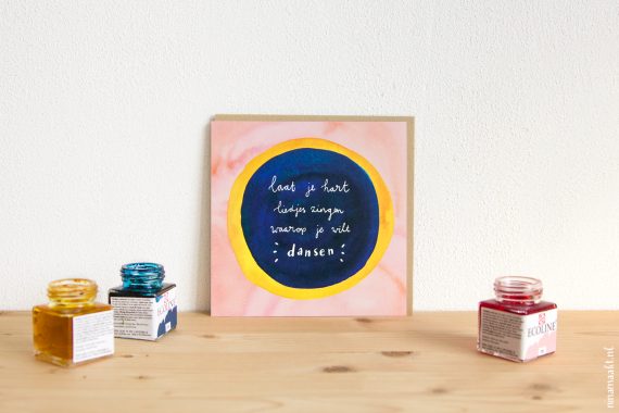 ninamaakt hart liedjes zingen